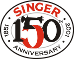 150 year Singer Logo