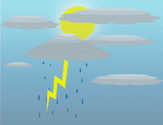 Weather Icon Thundershowers